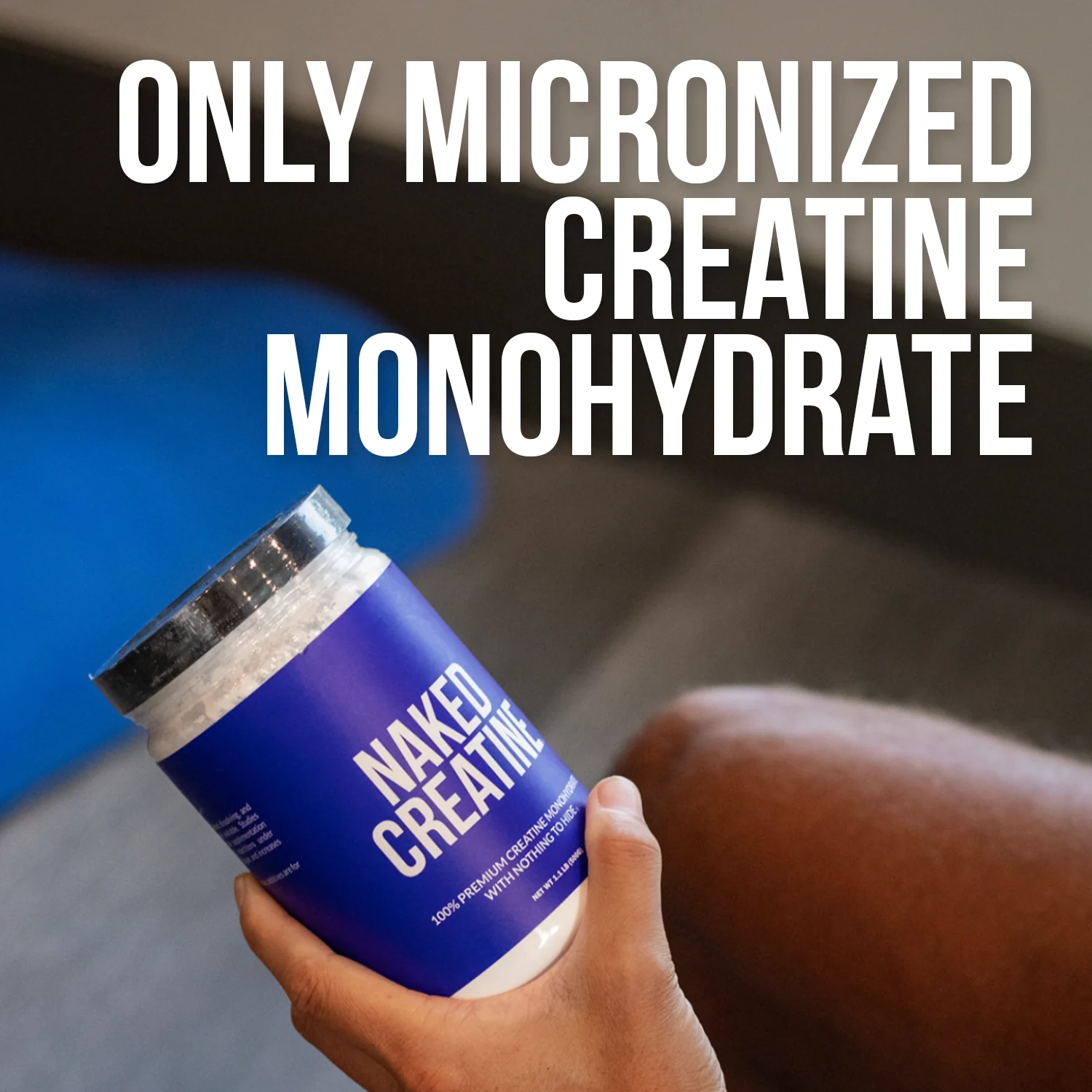 Creatine Monohydrate Powder | Naked Creatine - 1.1LB - Image 5
